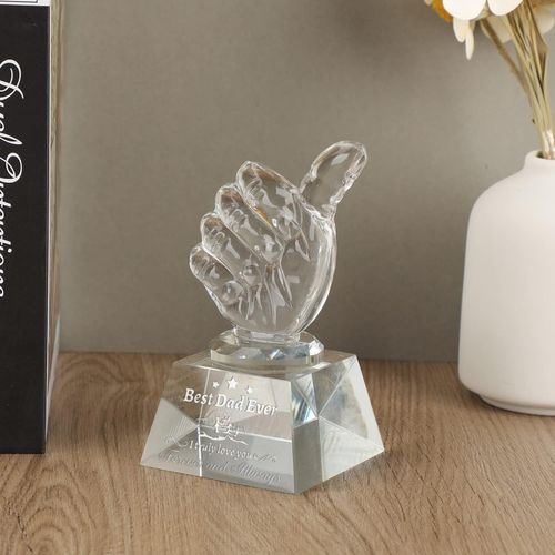 Dad Gifts, Gift for Dad, Dad Birthday Gifts Crystal Ornaments — image 4