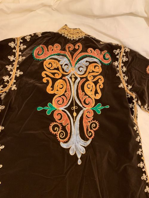 moroccan velvet coat vintage — image 5