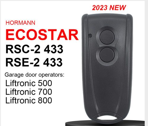 Hormann Ecostar Remote Control Garage Door Key Fob Transmitter Handset Liftronic