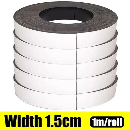 Magnetic Tape Self Adhesive Strong 3M Polarity A+B Magnet Sticky Strip Flexible