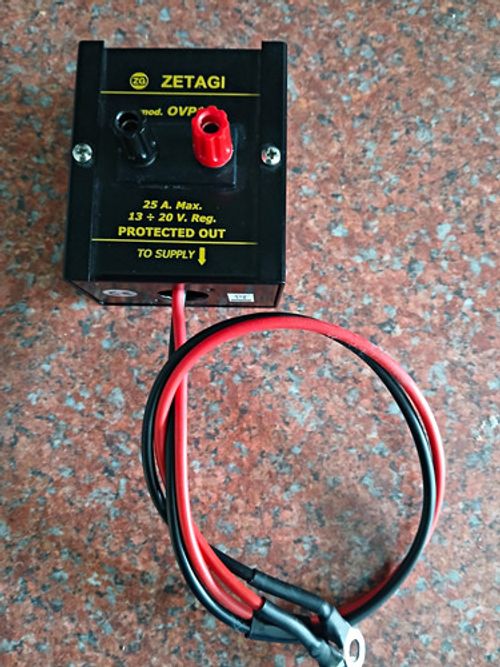 Zetagi OVP 16 Regulated Protected Power Supply 25A Max, Black, REDUCED PRICE