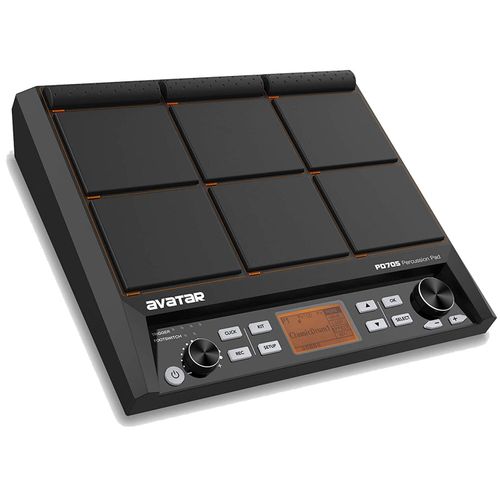 Avatar PD705 Percussion Sample Pad 9-Trigger Multipad Tabletop Electric Drum — image 1