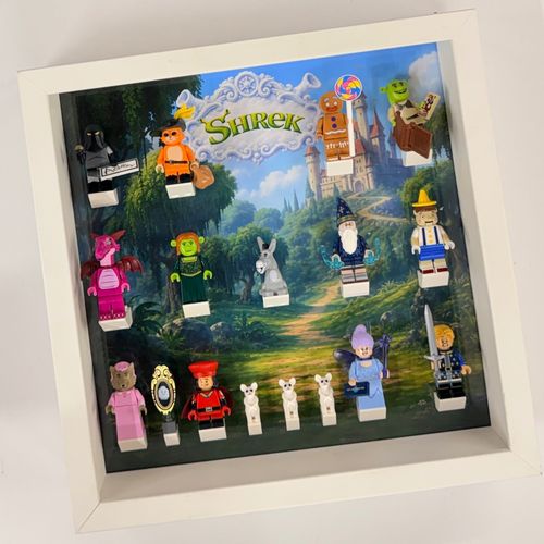 Display frame for Lego ® Shrek collectable Minifigures 71053 case 27cm — image 15