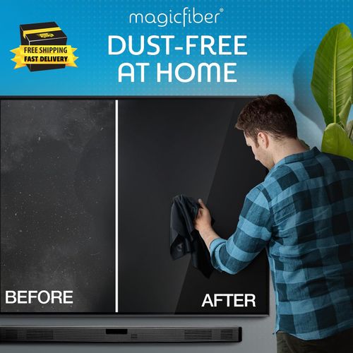 Extra Large Microfiber Cleaning Cloth for TV Screens & Monitors ⭐️⭐️⭐️⭐️⭐️ — image 2