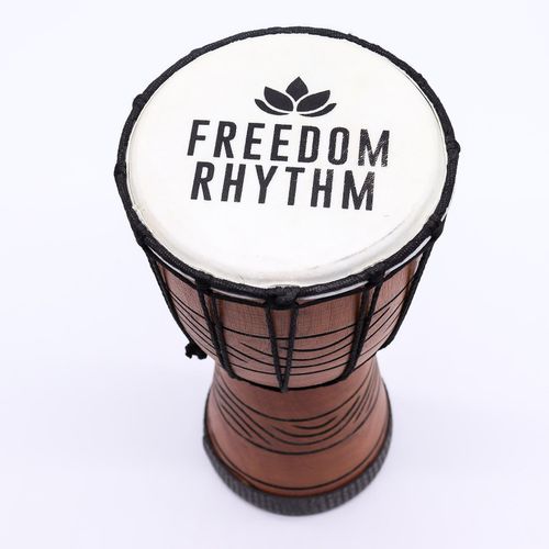 Small Pro Djembe Drum - Freedom Rhythm (high) - Small 30cm (15cm Dia) — image 1