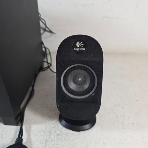 Logitech 2.1 PC Speaker System X-210 S-0191B Subwoofer Wired Remote Tested — image 5