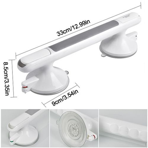 Suction Grab Rail Bar Safe Handle Handrail Disability Bath Shower Safety Support — image 6