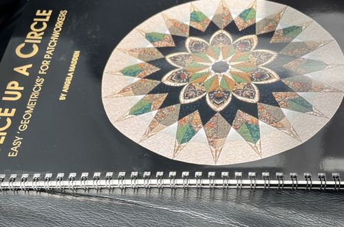 Angela Madden Slice Up a Circle Book AND Circle Slice Ruler Bundle Patchwork Set — image 5
