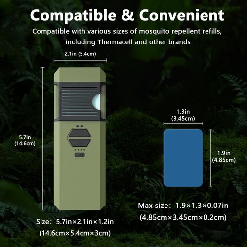 Luvan Tiny Repeller Electric Mosquito Repellent Camping Lantern Midge — image 5
