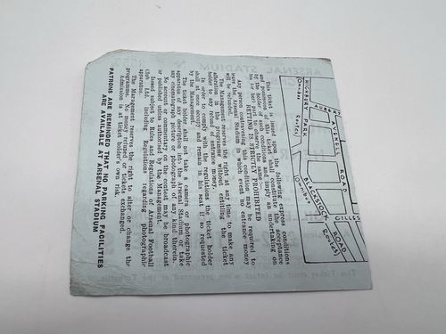 Boxing Ticket - Muhammad Ali v Henry Cooper 1966 — image 2