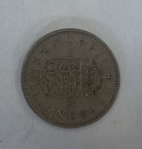 Elizabeth II Great Britain 1954 One Shilling Coin Era (1952-2022) Uncertified