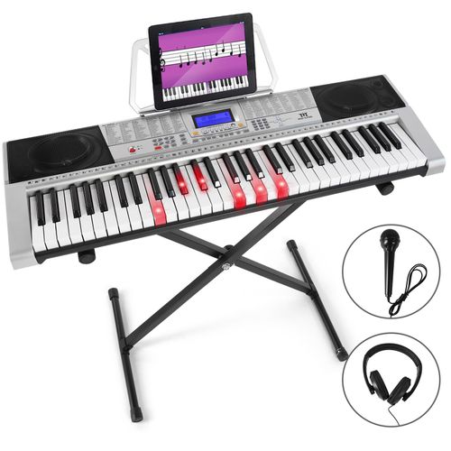 Mustar ♬61 Full Size Lighted Up Keys Smart Digital Electronic Keyboards Gifts — image 5