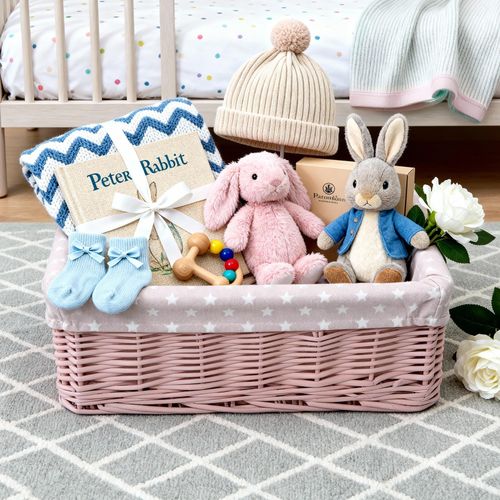 Wickerfield  Wicker Storage Baskets with Removable Lining Gift Hampers — image 2