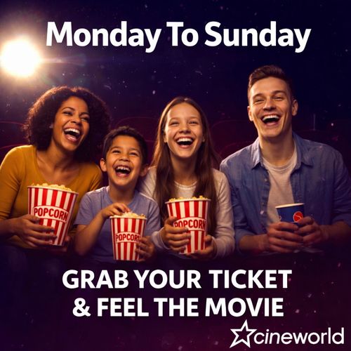 1 x Cineworld Cinema Tickets for £5 - Any Day, Any Location - Read Description — image 3