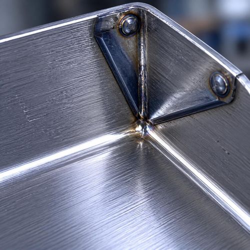 Heavy-Duty Dustpan Wide Rectangular Steel Dustpan Long-Lasting for Outdoor — image 9