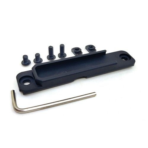Flashlight Remote Tail Switch Protector Panel For 20mm Picatinny Rail Pads Cover