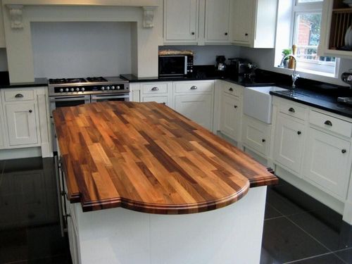 Solid Walnut Kitchen Worktop, Real Wood work top, Island Table Desk !!! Cheap!!! — image 3
