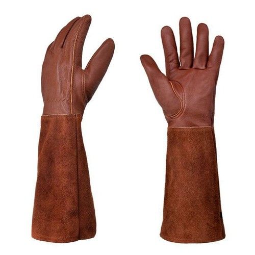1 pair Outdoor Work Gloves Thermal Gloves Long Sleeve Gardening Gloves