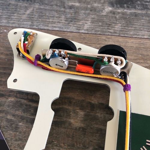Fender Jazzmaster Vintage Spec Wiring Harness 65 Luxe Gavitt Wiring CTS Solid  — image 7