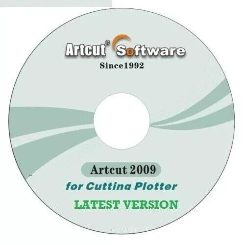 ARTCUT 2009 VINYL CUTTER PLOTTER - PRO SIGN MAKING SOFTWARE 2 x CD's Latest