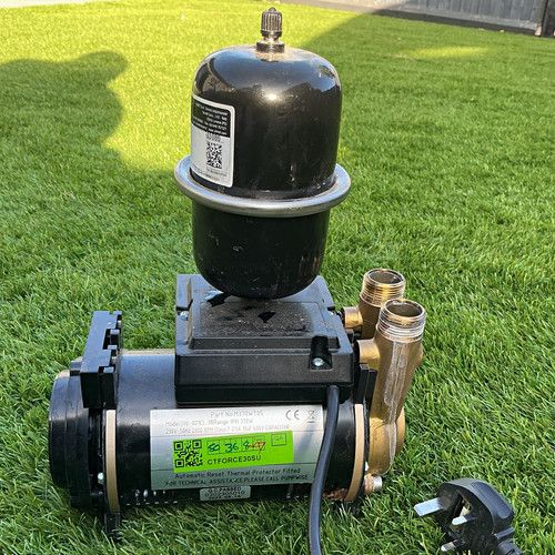 Salamander Pumps CT Force 30SU 3.0 Bar Universal Shower Pump 370W 230V 60L/min