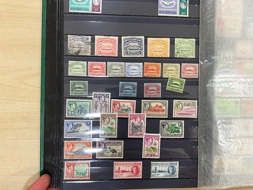 BR SOLOMON ISLANDS-1907 to 5d KGVI to 10/- + thematics birds airmails M&U #157