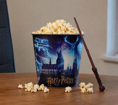 Harry Potter 25th Anniversary 2026 Popcorn Bucket Without Wand - Ship Same Day
