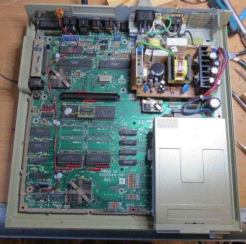 Atari Mega ST 1MB TOS 1.02 Tested Working Drive OK No Accessories  — image 5