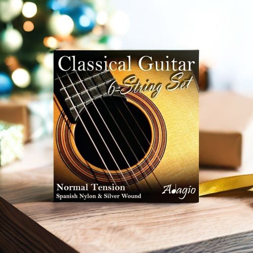 3x SETS Adagio Classical Guitar Strings PACKS Regular Tension Tie End Sets Nylon — image 2