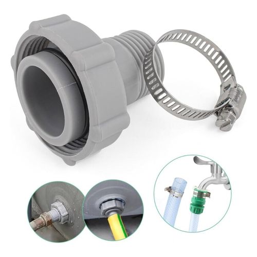 Pool Drain Fitting Connects Pools Drain Hose Adapter Ground Pool Drain Adapter — image 3