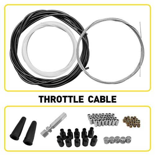 Universal 5 M Throttle Cable Kit Universal DIY Work Shop Throttle Cable Kit 2SET — image 13