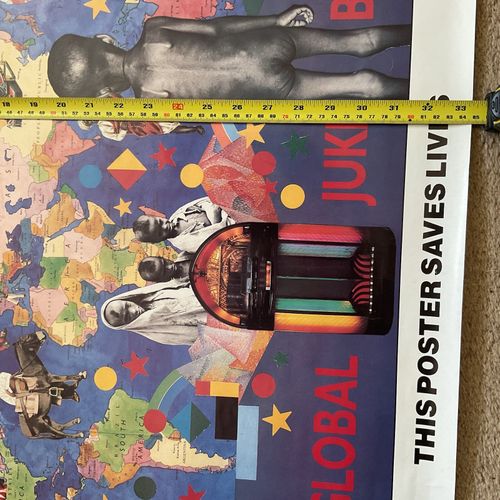 Original Peter Blake Designed Live Aid 1985 Concert Poster - Fully Copyrighted  — image 6