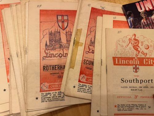 Lincoln City Football Programmes Job Lot 1952-1970s 50s 60s 70s Home & Away — image 3
