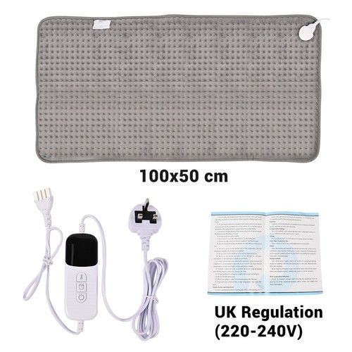Electric Heating Pad Heat Pad Back Neck Shoulder Belly Heating Relief 50/40/30cm