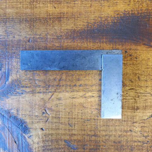 Boxed vintage Precision Moore & Wright 4" inspection engineers square .. — image 3