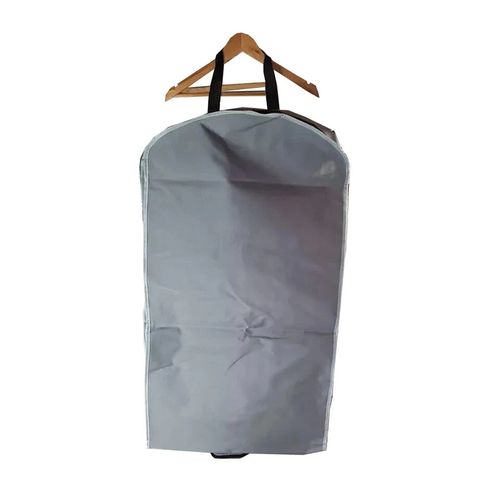 Large Garment Suit Bag Premium Grey Foldable Carrier Travel Bag Cover Storage — image 11