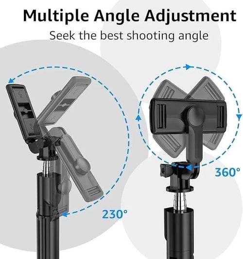 170CM Bluetooth Selfie Tripod Telescopic Stick Remote Extendable WITH FREE GIFT — image 3