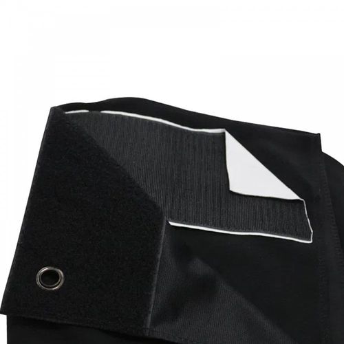 LEDJ 4M x 3M Heavy Duty Black Serge Drape Curtain Backdrop Pipe Drape — image 5