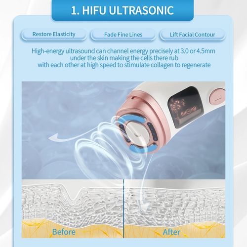 Mini 2.0 HIFU Ultrasonic RF Face Lifting Skin Tightening Anti Aging Beauty UK — image 13
