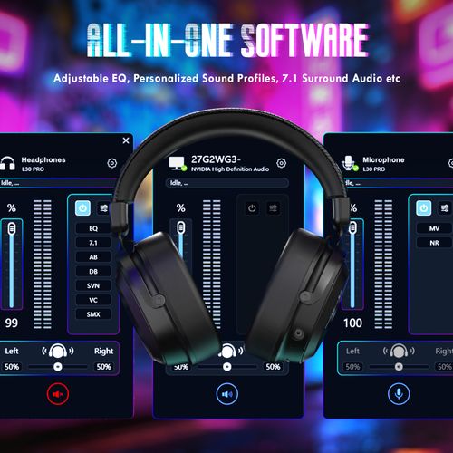 ATTACK SHARK L30PRO Gaming Headset Wireless For PS4, PS5, Xbox, Switch, PC — image 5