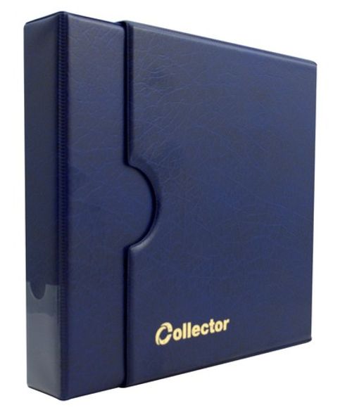 Collector Coin Album in Case for 120 Large Coins -  CROWN or £5 Pound Coins