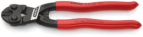 Knipex 71 01 200 CoBolt® Compact Bolt Cutter PVC Grip 200mm (8in)