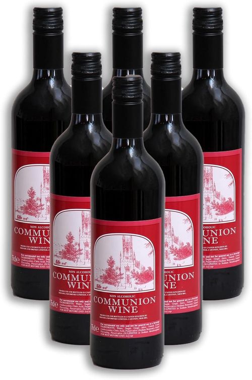 Non-Alcoholic Communion Wine 75cl Light & Fruity Single/Half/Full Case Options — image 3