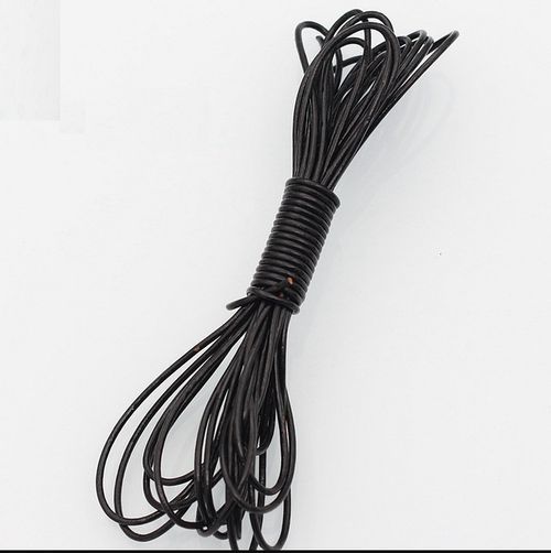 1mm,2mm,3mm,4mm,5mm,Real Genuine Craft Jewellery Leather String Cord Lace Thong — image 1