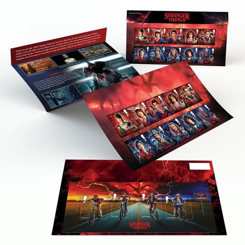 Stranger Things Stamps Presentation Pack from Royal Mail — image 1
