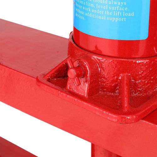 20T Hydraulic Bench Press Heavy Workshop Garage Car Bearing Heavy Duty Tools Red — image 7