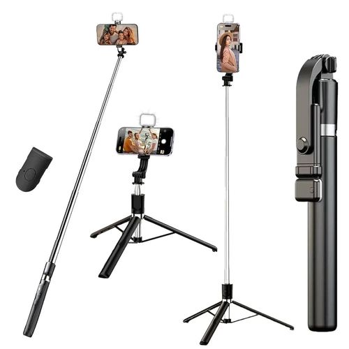 170CM Bluetooth Selfie Tripod Telescopic Stick Remote Extendable WITH FREE GIFT — image 15