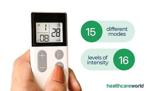 Wireless TENS Machine for Pain Relief Rechargeable Remote Control with 2 Pads — image 3