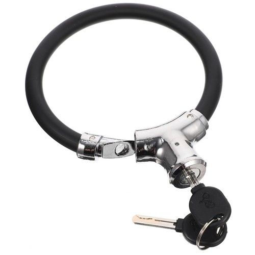 1 Set Bike Chain Lock Round Bike Lock bike safety lock reliable bike lock