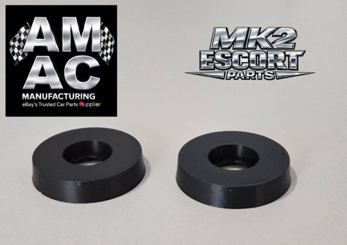 2 x Escort Mk2 Inner Door Pull Handle / Window Winder Mounting Base — image 1